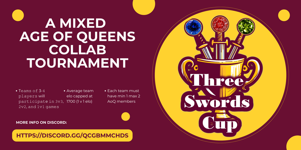 3 Swords Cup Announcement